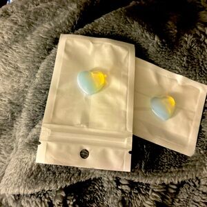 1 Opal healing stone Hearts his and her